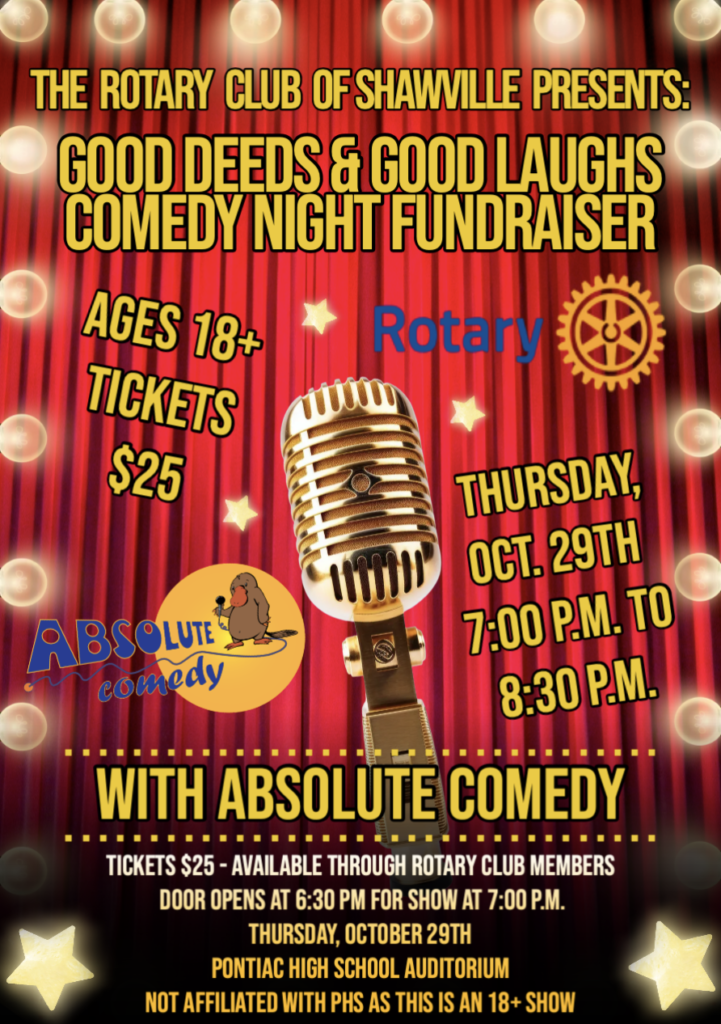 Rotary Club Comedy Night Fundraiser