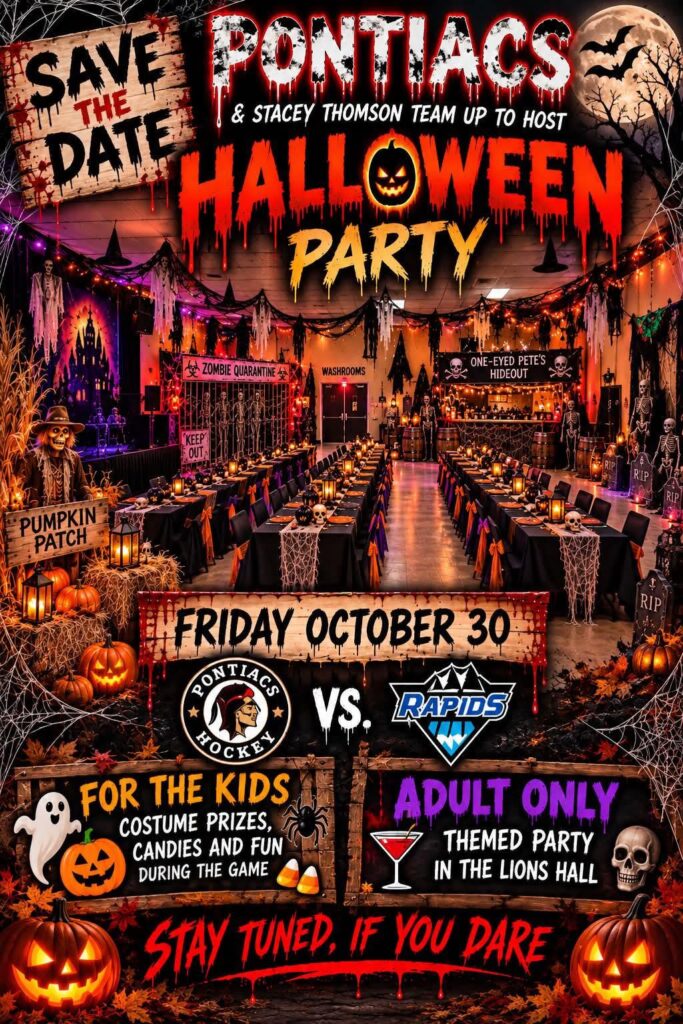 Shawville Pontiacs & Stacey Thomson Halloween Party