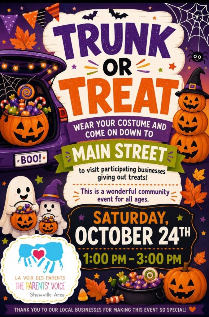 L'Halloween "Trunk or Treat" à Shawville
