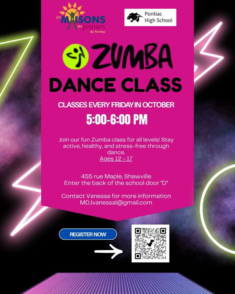 Youth Zumba Dance Class (Ages 12–17)